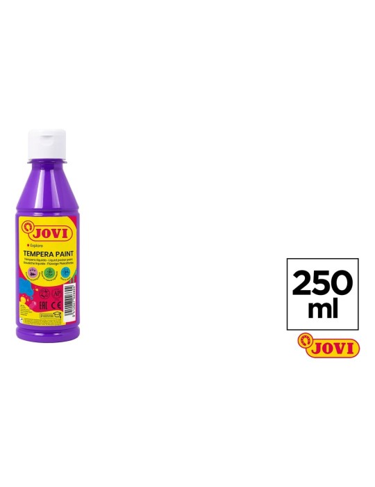 Témpera líquida en bote de 250 ml - JOVI, Violeta