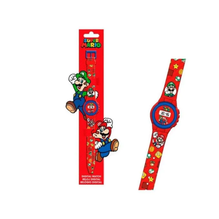 Reloj Digital KE02 Super Mario