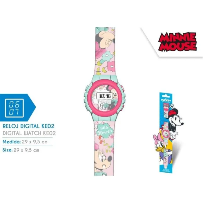 Reloj Digital Minnie Disney