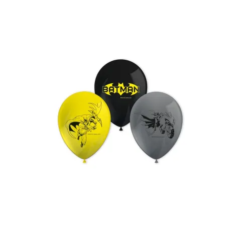 Globos de Látex Batman 8uds