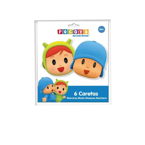 Caretas Pocoyo y Nina Pk-6uds