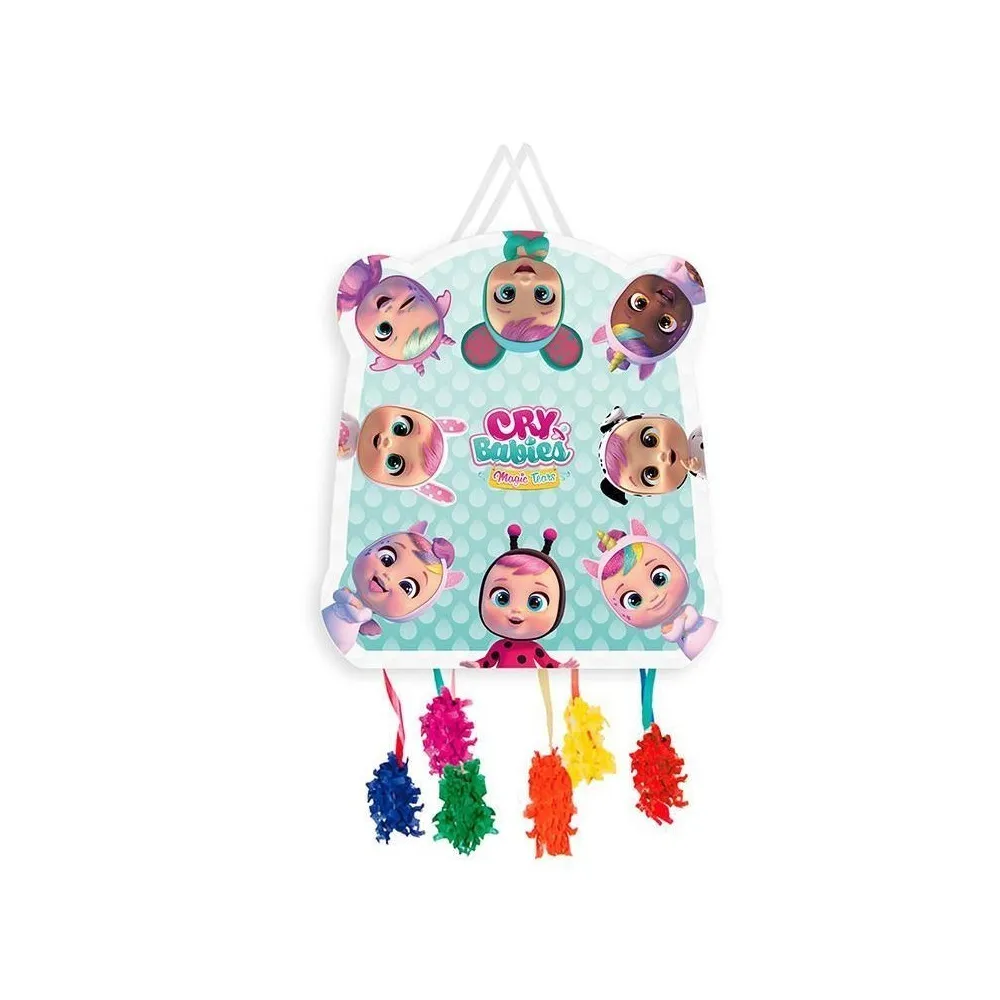 Piñata Pequeña 28x33 cm Bebés Llorones: Añade Diversión a tus Fiestas de Cumpleaños