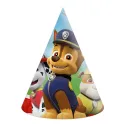 Paquete de 6 Gorros de Paw Patrol Ready for Action Diversión y Aventura para tus Fiestas