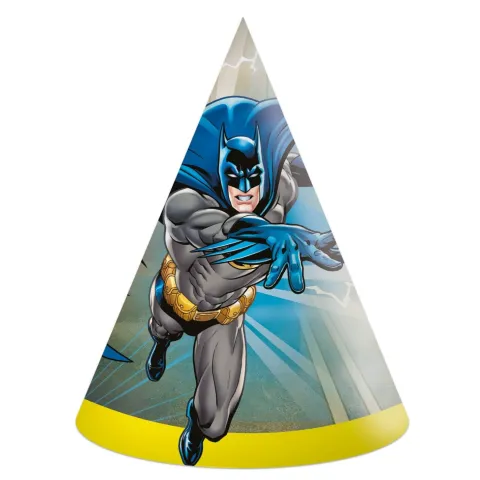 Sombrero Papel de Batman Rogue Rage 6uds