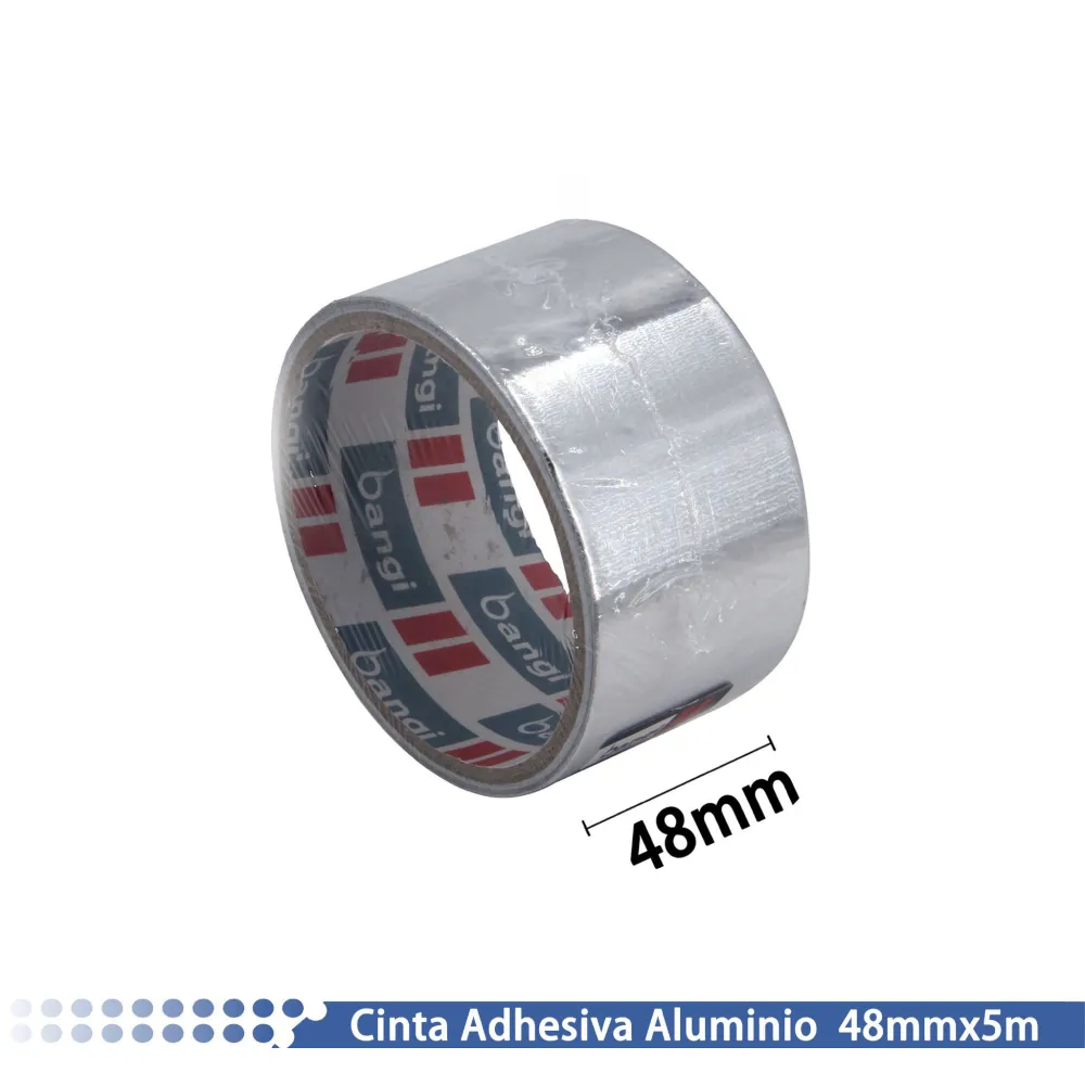 Cinta Adhesiva de Aluminio de 4.8mm x 5M - B&G HOME