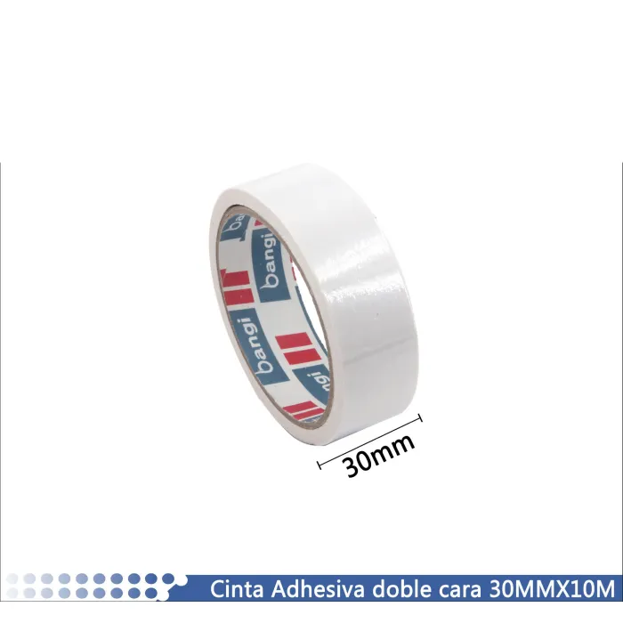 Cinta Adhesiva de Doble Cara de 30mm x 10m B&G HOME