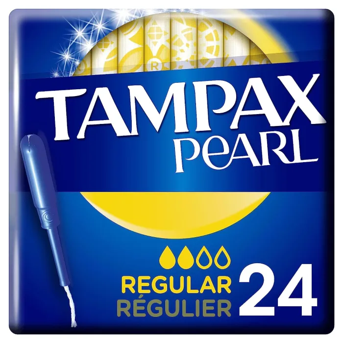 Tampax Pearl Regular Tampones Con Aplicador 24 Unidades