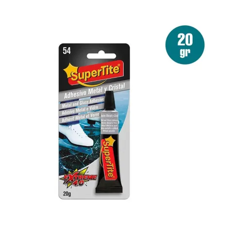 ADHESIVO METAL Y CRISTAL 20g - SUPERTITE