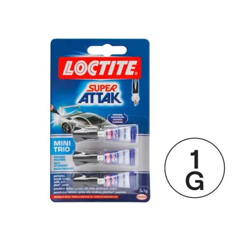 SUPER ATTAK 3 x 1g - LOCTITE