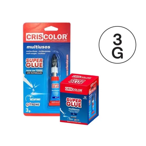 SUPER GLUE MULTIUSOS 3g - CRISCOLOR