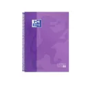 Europeanbook 1 Tapa Extradura A4+ 80 Hojas 5x5 Morado Oxford