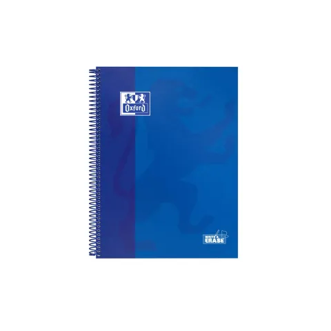 Pack de 5 Cuaderno Oxford Tapa Extradura A4+ 80 Hojas 5x5 pack de 5