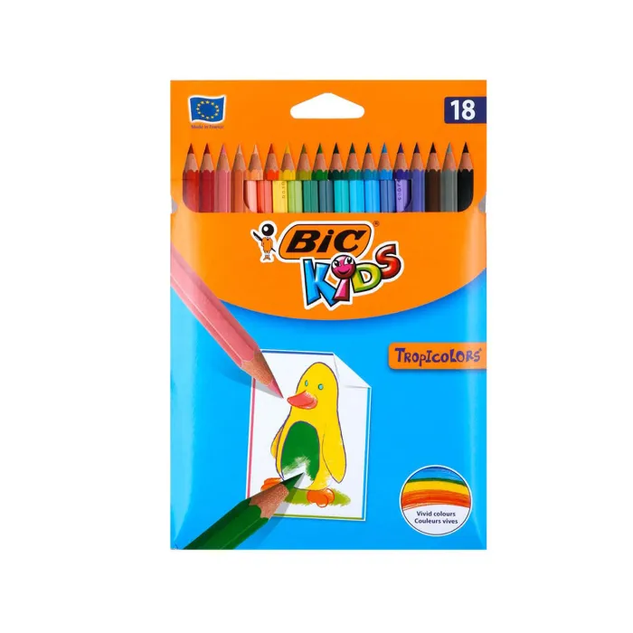 Lápices de Colores 18 unidades - BIC