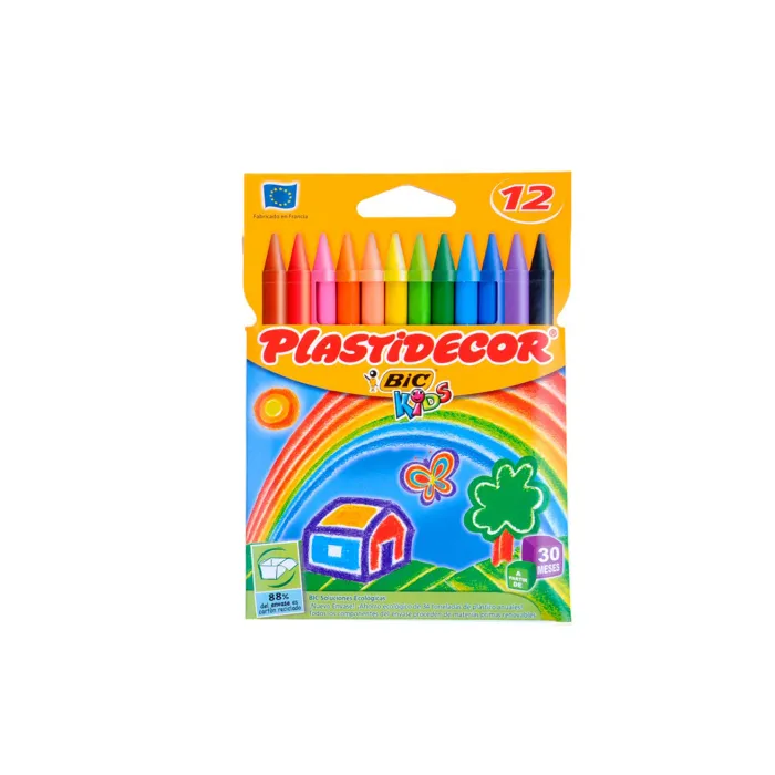 Ceras Plastidecor 12U - BIC