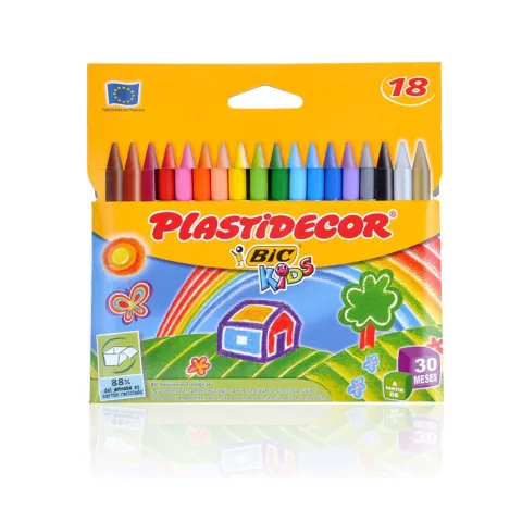 Ceras Plastidecor 18U  - BIC