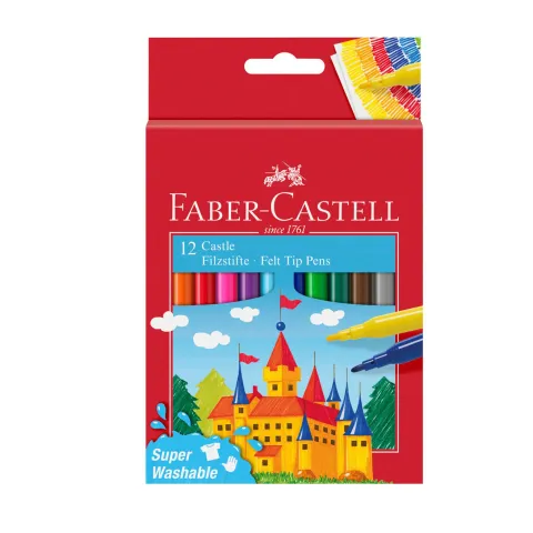 Estuche de 12 Rotuladores - Faber-Castell