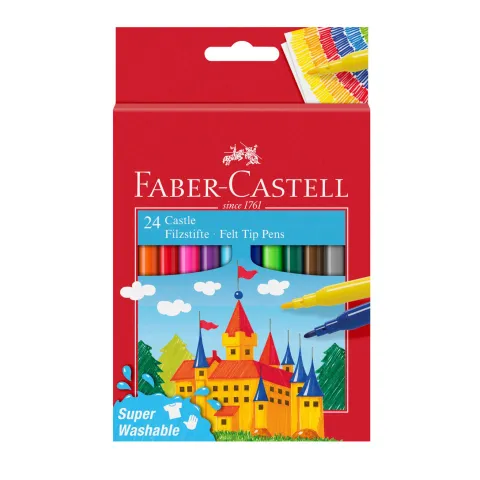 Estuche 24 Rotuladores - FABER CASTELL