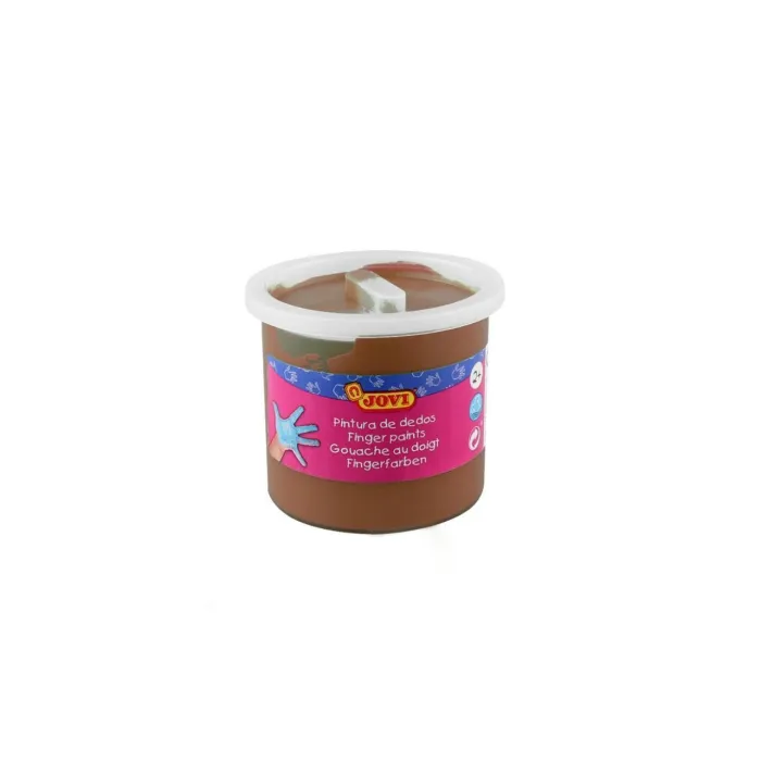 Pintura de dedos JOVI, 125 ml, Marrón