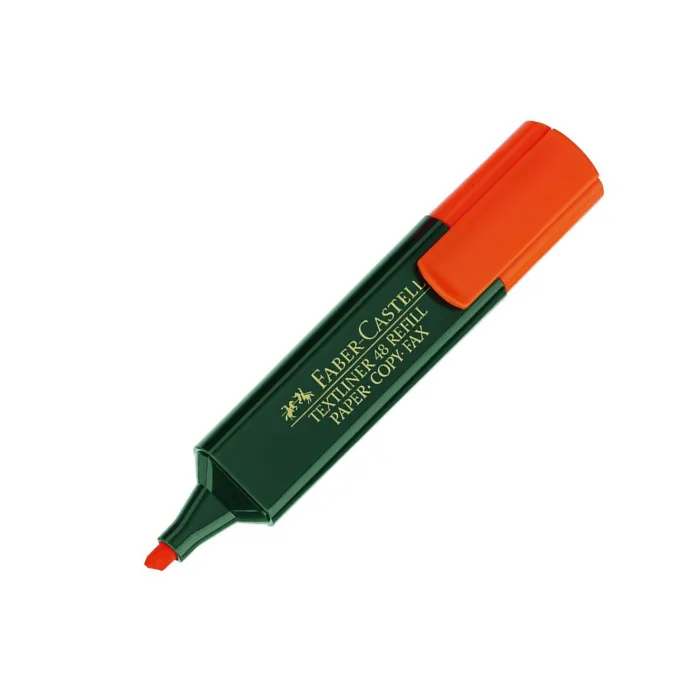 Marcador fluorescente de 5 mm - Faber-Castell, Naranja
