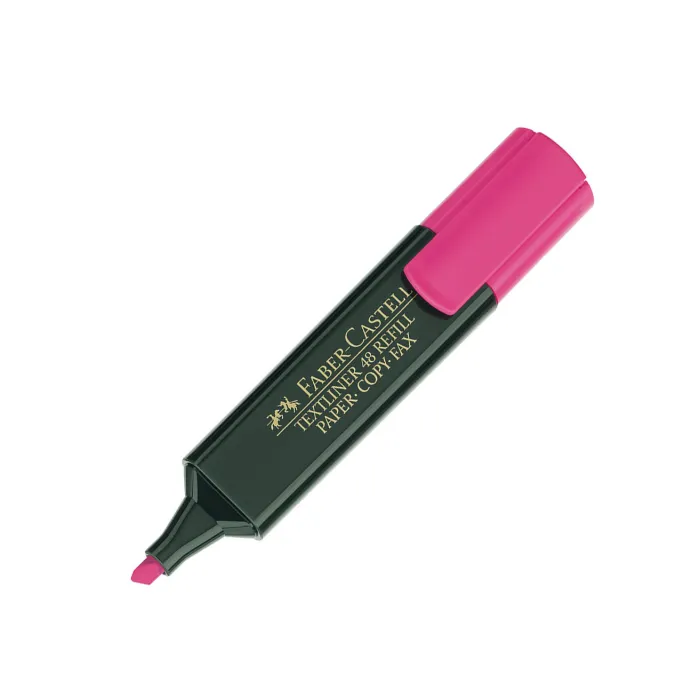 Marcador fluorescente de 5 mm - Faber-Castell, Rosa