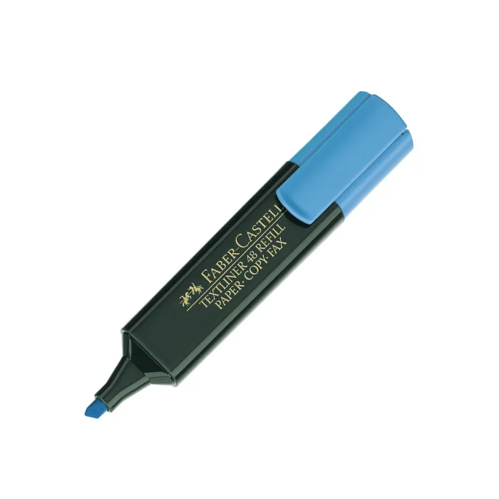 Marcador fluorescente de 5 mm - Faber-Castell, Azul