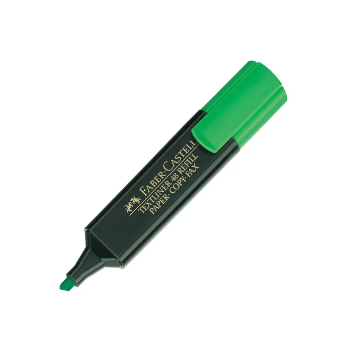 Marcador fluorescente de 5 mm - Faber-Castell, Verde