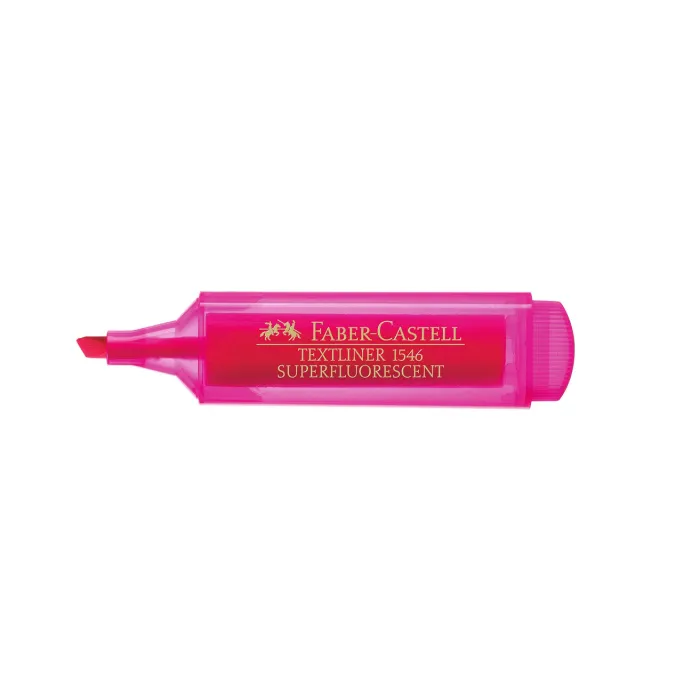 Marcador fluo textliner 46 5 mm - Faber-Castell, Rosa