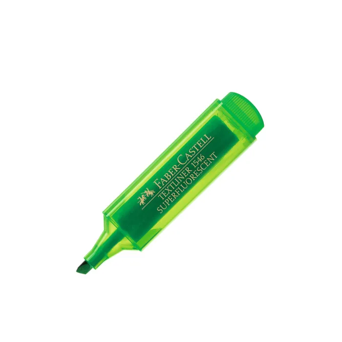 Marcador fluo textliner 46 5 mm - Faber-Castell, Verde