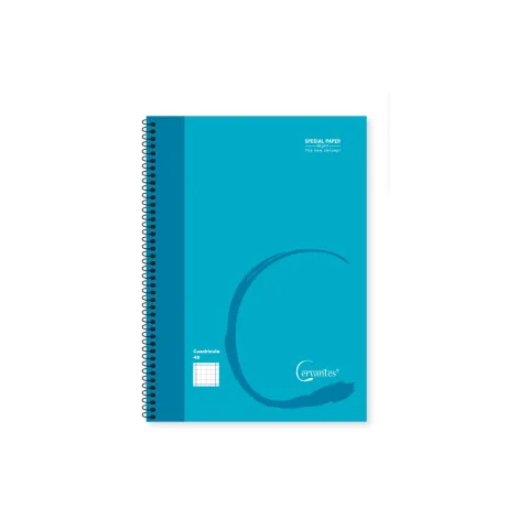 Pack de 8 Cuaderno Espiralado 4º 80H 90gr Rayado PP - MP