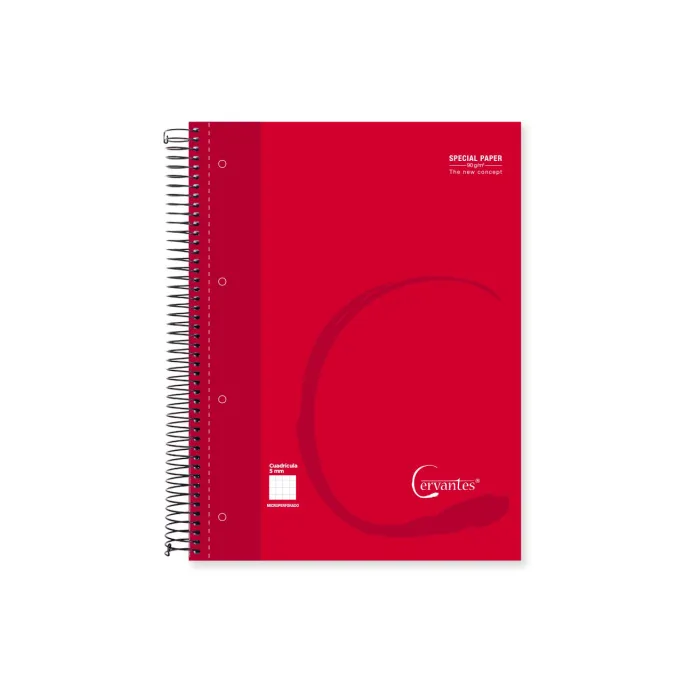 Cuaderno extradura A5 120H cuadrícula 5x5 - MP