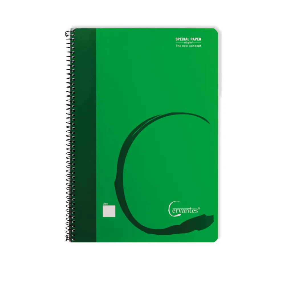 Cuaderno Espiralado Formato 80H 60gr Liso TB - MP