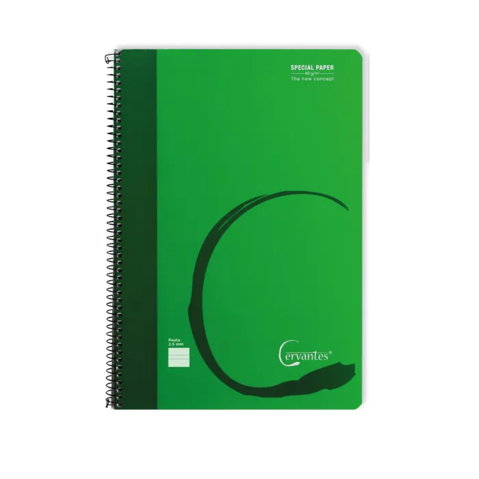 Cuaderno Espiralado Formato 80H 60gr Pauta 2.5 - MP