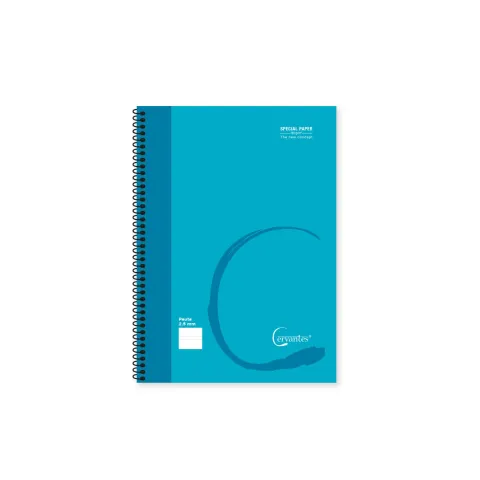 Pack de 8 Cuaderno Espiralado 4º 80H 90gr Pauta 2.5 PP - MP