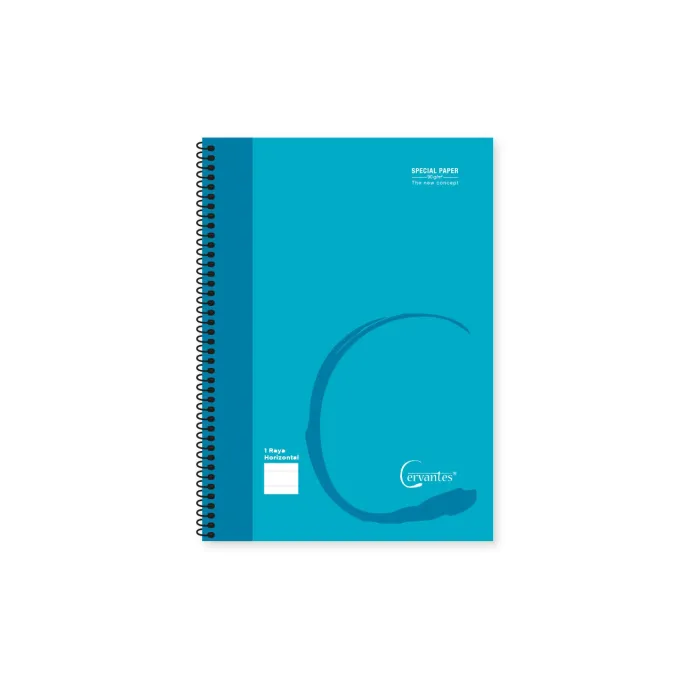 Cuaderno Espiralado 4º 80H 90gr Horizontal PP - MP