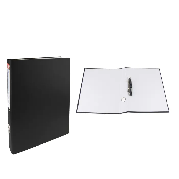 Carpeta Folio 2 Anillas, Negro