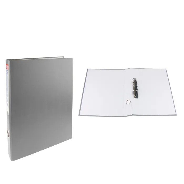 Carpeta Folio 2 Anillas, Gris