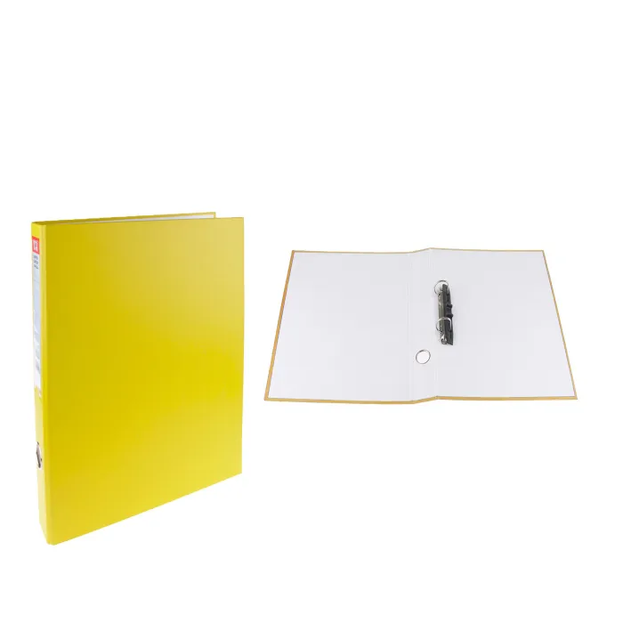 Carpeta Folio 2 Anillas, Amarillo