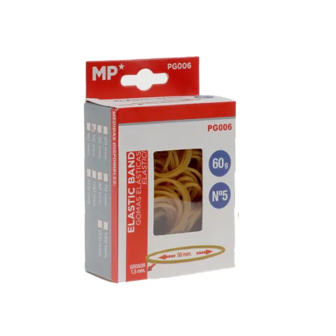 Gomas elásticas 60g 50x1.5mm N5 - MP