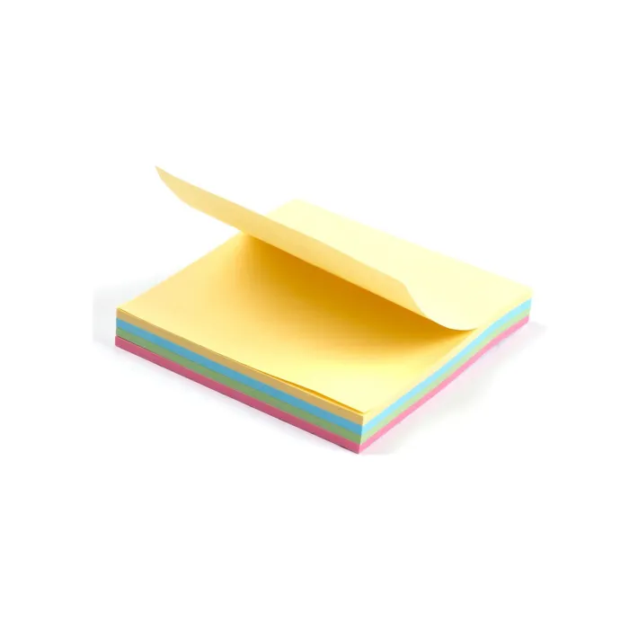 Notas Adhesivas de Color 100 hojas, 75 × 75 mm
