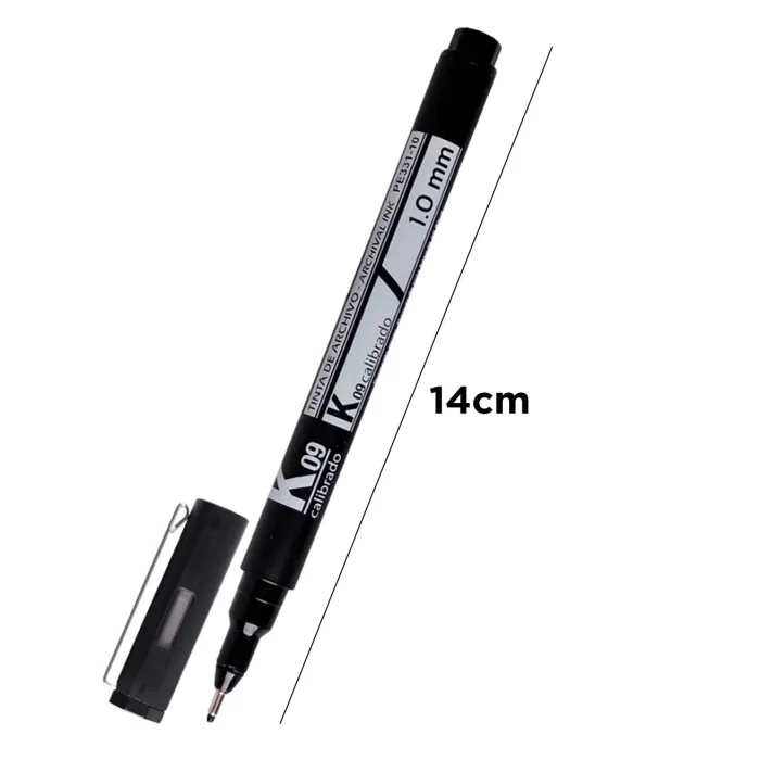 Rotulador calibrado, 1,0 mm