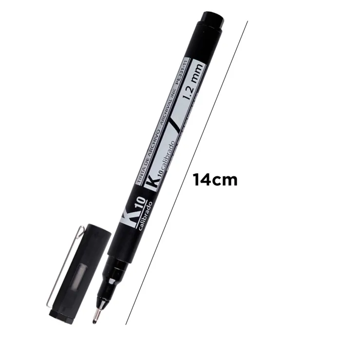 Rotulador calibrado, 1,2 mm