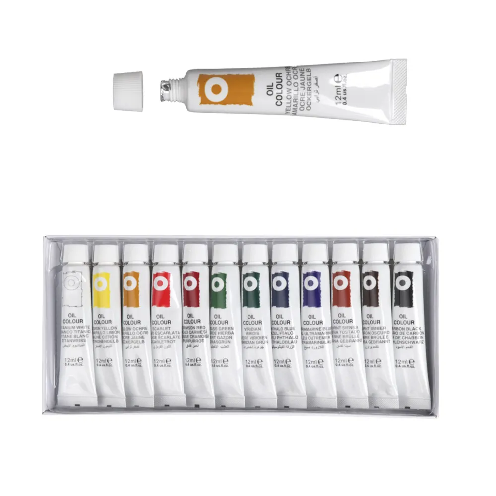 Pintura al óleo 12 tubos - MP