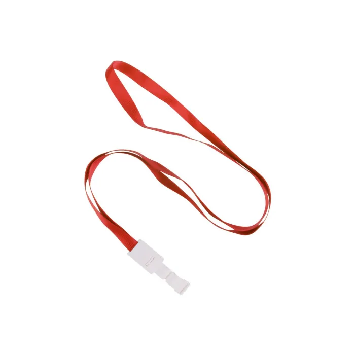 Cordón para identificación (Lanyard), Rojo