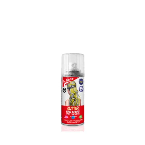 Laca Color Capilar Purpurina Plata 100 ml