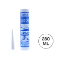 Silicona Transparente Silbor 280ml Sellado Invisible y Resistente para Acabados Profesionales.