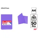 Subcarpetas A4 Violetas MP 180gr Elegancia y Durabilidad en Organización.