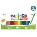 Ceras CARIOCA Plastello Resistentes Pack de 30 Colores