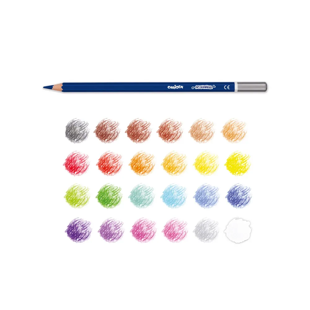 Lápices CARIOCA Acuarelables Acquarell Pack de 24