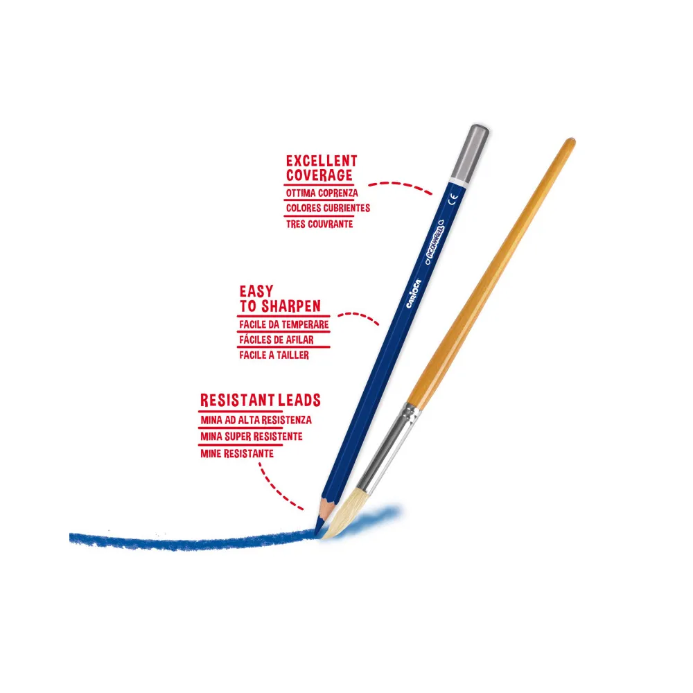 Lápices CARIOCA Acuarelables Acquarell Pack de 24