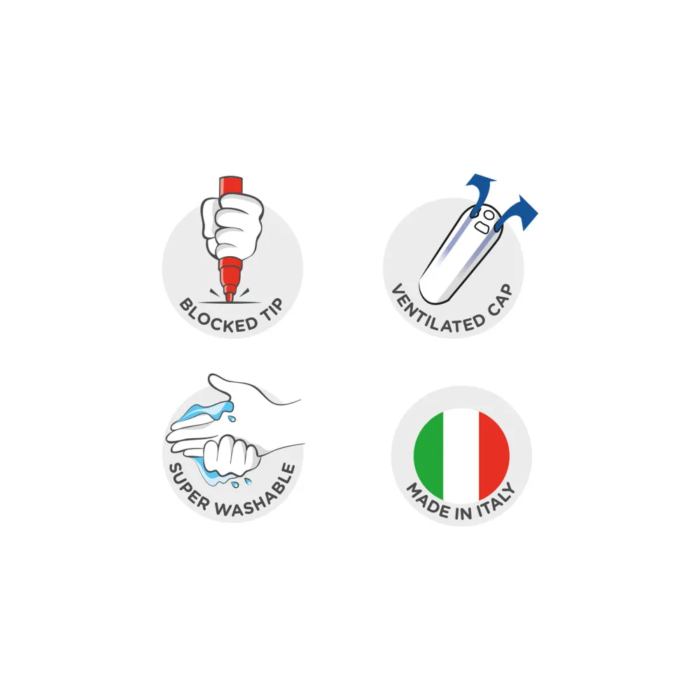 Rotuladores CARIOCA JOY Punta Fina 2.6mm Pack de 24